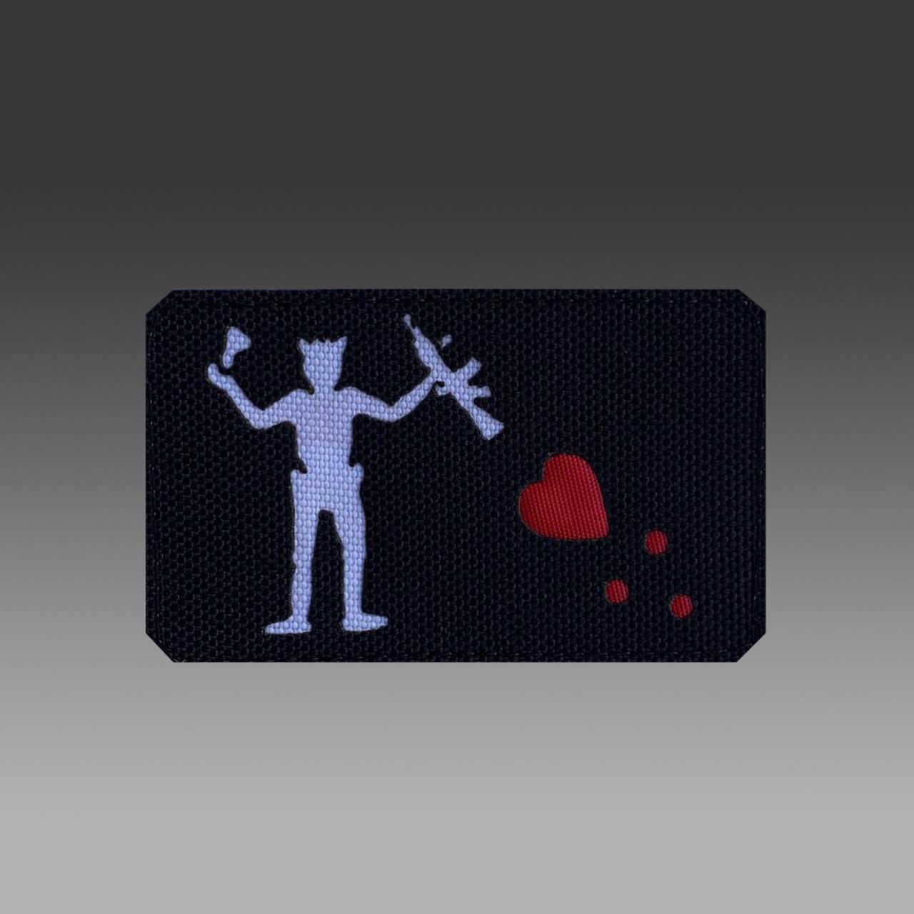 Шеврон на липучке Laser Cut ROP340 Черная Борода пихота 50х80 мм Черный/Белый (1172) - фото 2 Шеврон на липучке Laser Cut ROP340 Черная Борода пихота 50х80 мм Черный/Белый (1172) - фото 2