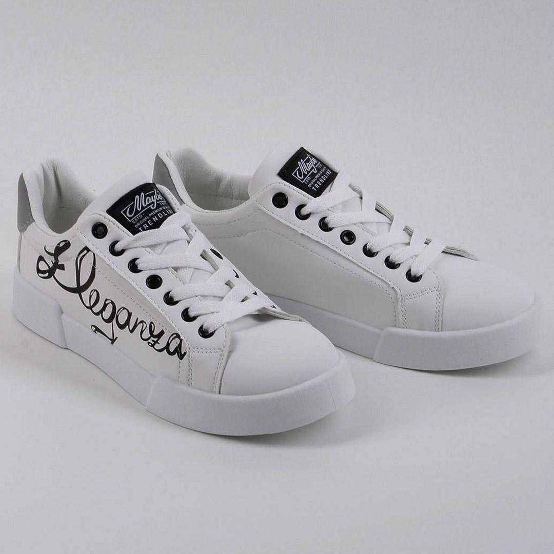 Кеди жіночі 339046 р. 39 24,5 см Білий - фото 4 Кеди жіночі 339046 р. 39 24,5 см Білий - фото 4