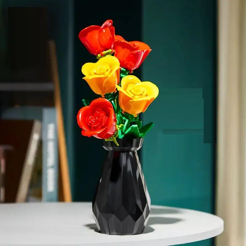 Конструктор Elegant троянди з вазоном 35,9 см на 249 деталей (622) - фото 5 Конструктор Elegant троянди з вазоном 35,9 см на 249 деталей (622) - фото 5