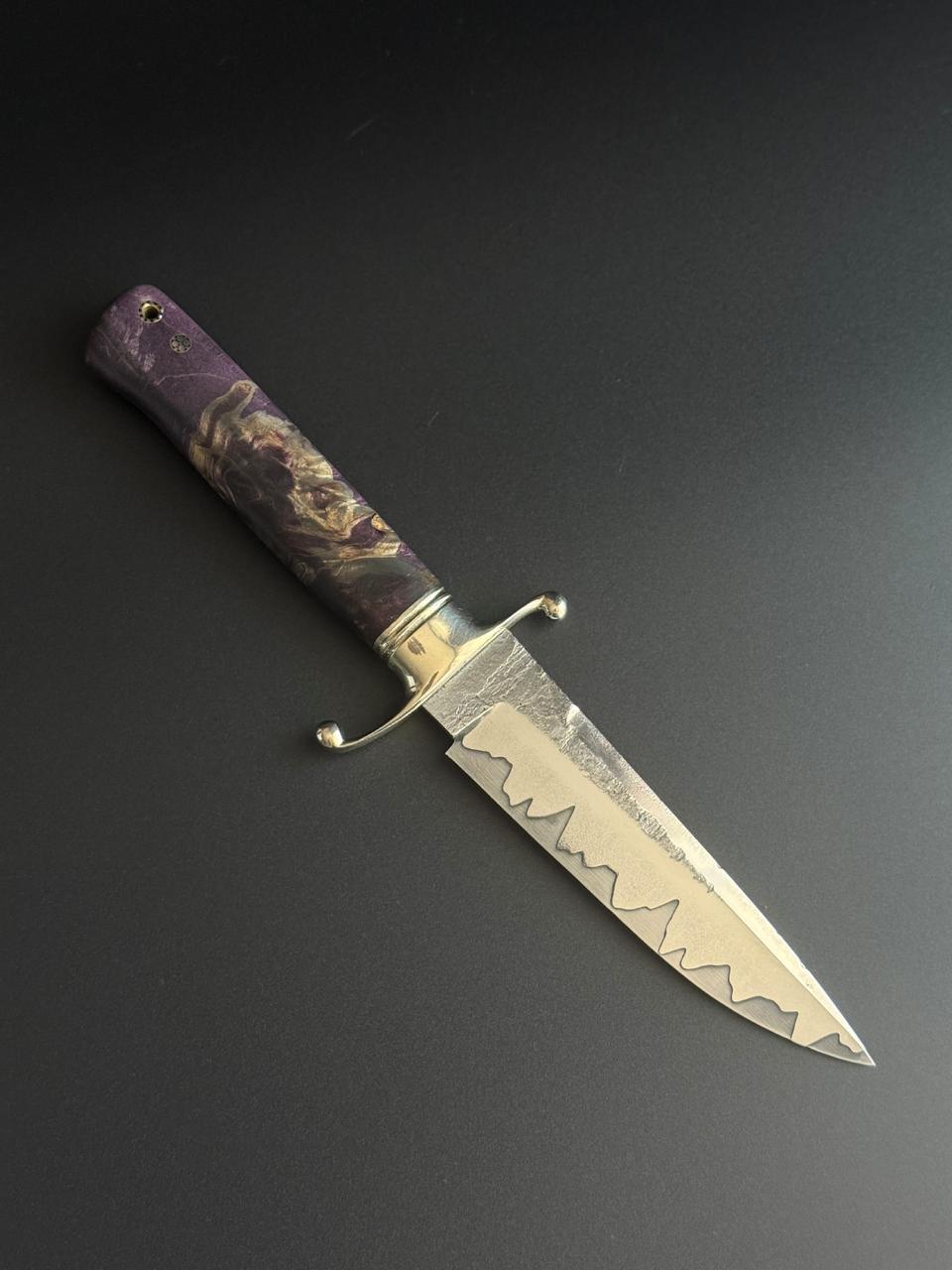 Нож финка сталь Gorillas BBQ ламинат м398 с 95х18 (KN197) - фото 8