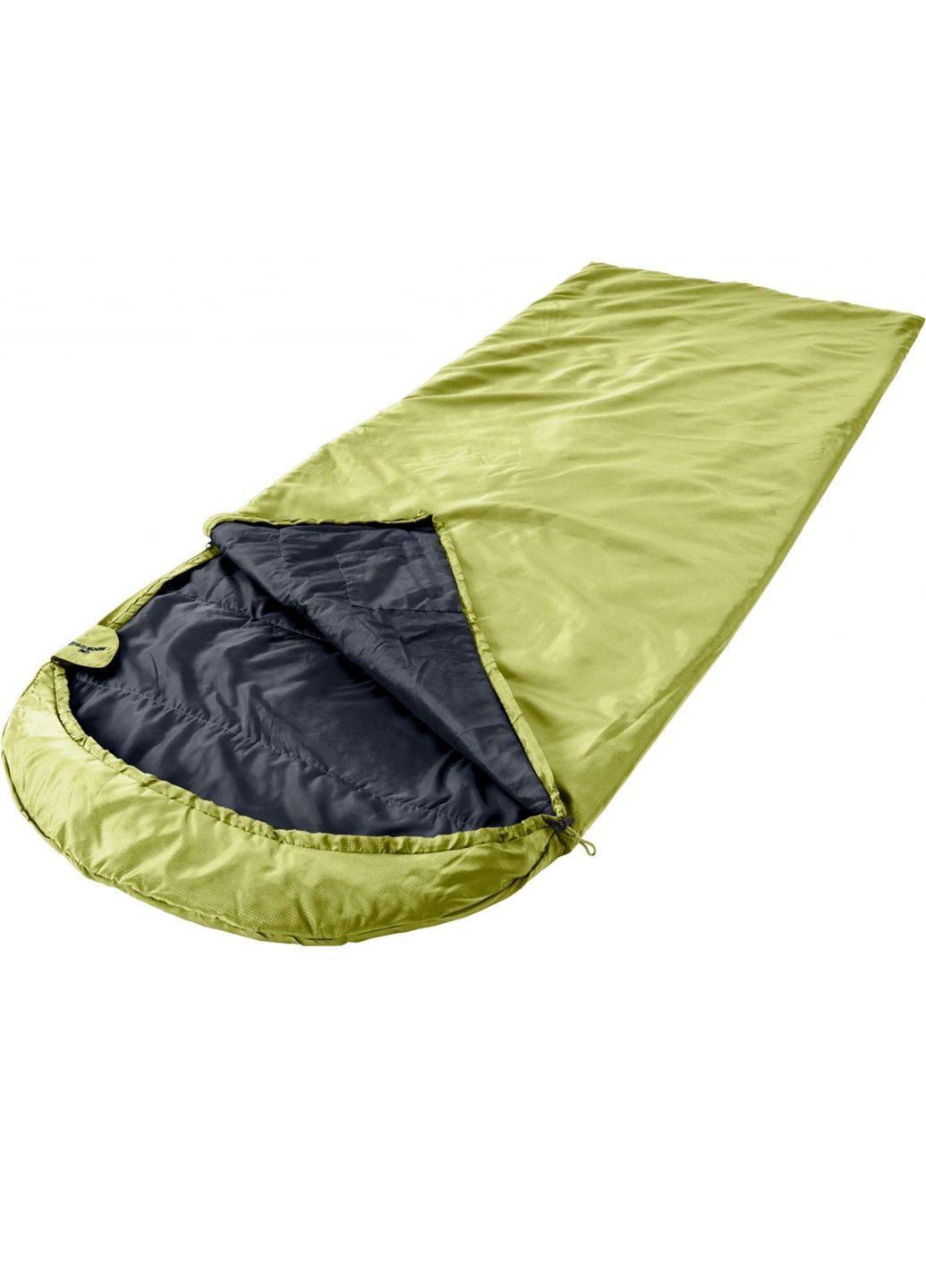 Спальний мішок-ковдра Rocktrail Ultralight ультралегкий та компактний Зелений (RT0001)