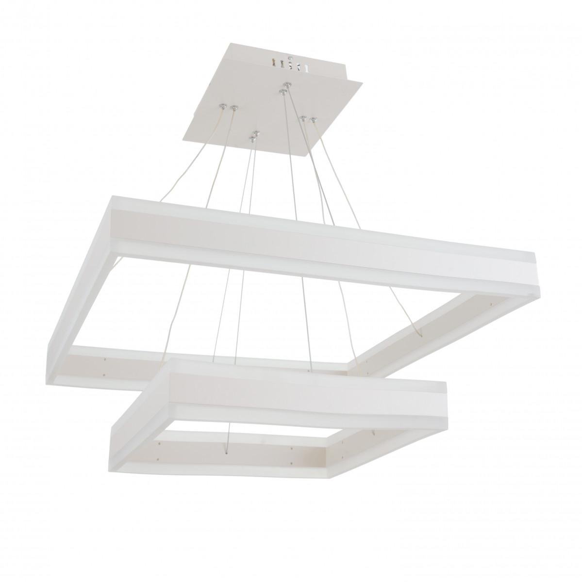 Люстра світлодіодна Brille BR-948S/2 320W з пультом Білий