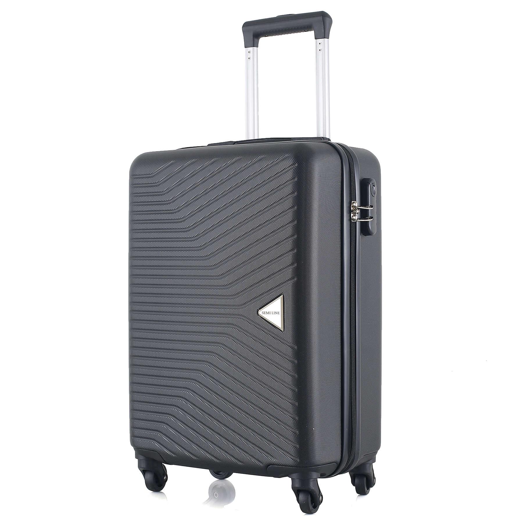 Валіза SEMI LINE 20" S Black (T5690-1) - фото 1 Валіза SEMI LINE 20" S Black (T5690-1) - фото 1