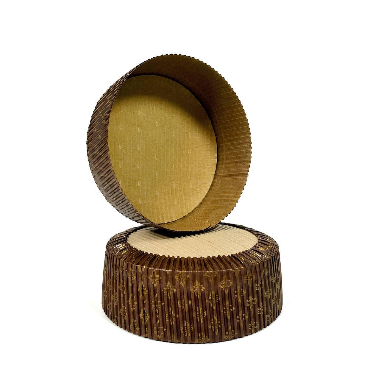 Форма для мини панеттона Good Baking с перфорацией 17 шт. 110х30 мм Темно-коричневый (P009) - фото 6