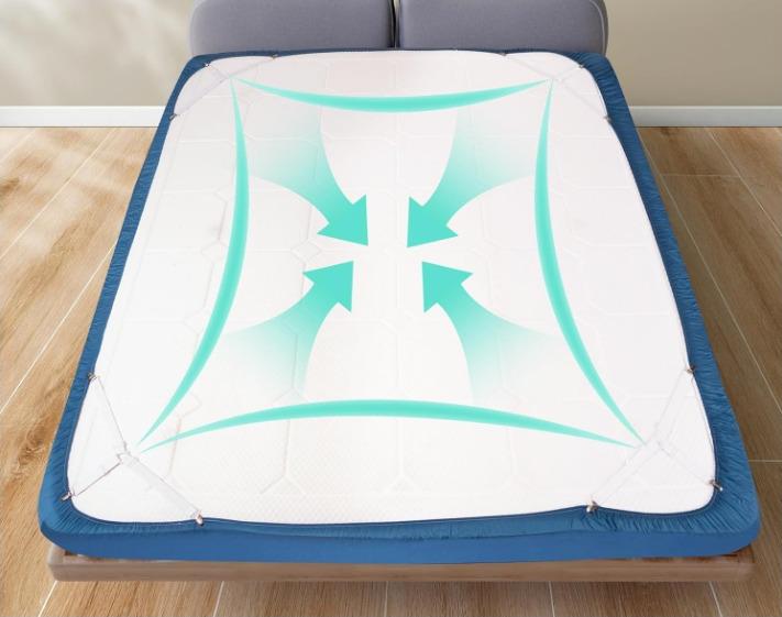 Держатели для простыни 4 шт. Белый (0063/white) - фото 2