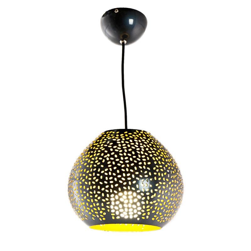 Люстра подвесная Light House ES-15854/BL Черный с золотом