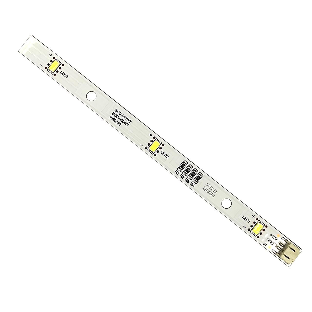 Лампочка 1629348 плата подсветки BCD-630WT DC12V 1,25W для холодильника Gorenje Hisense CQC14134104969 (3121903950)