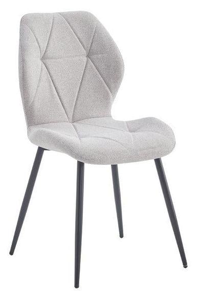 Кухонний стілець CHIP з металевим каркасом Чорний/Бежевий (CHIPBE)