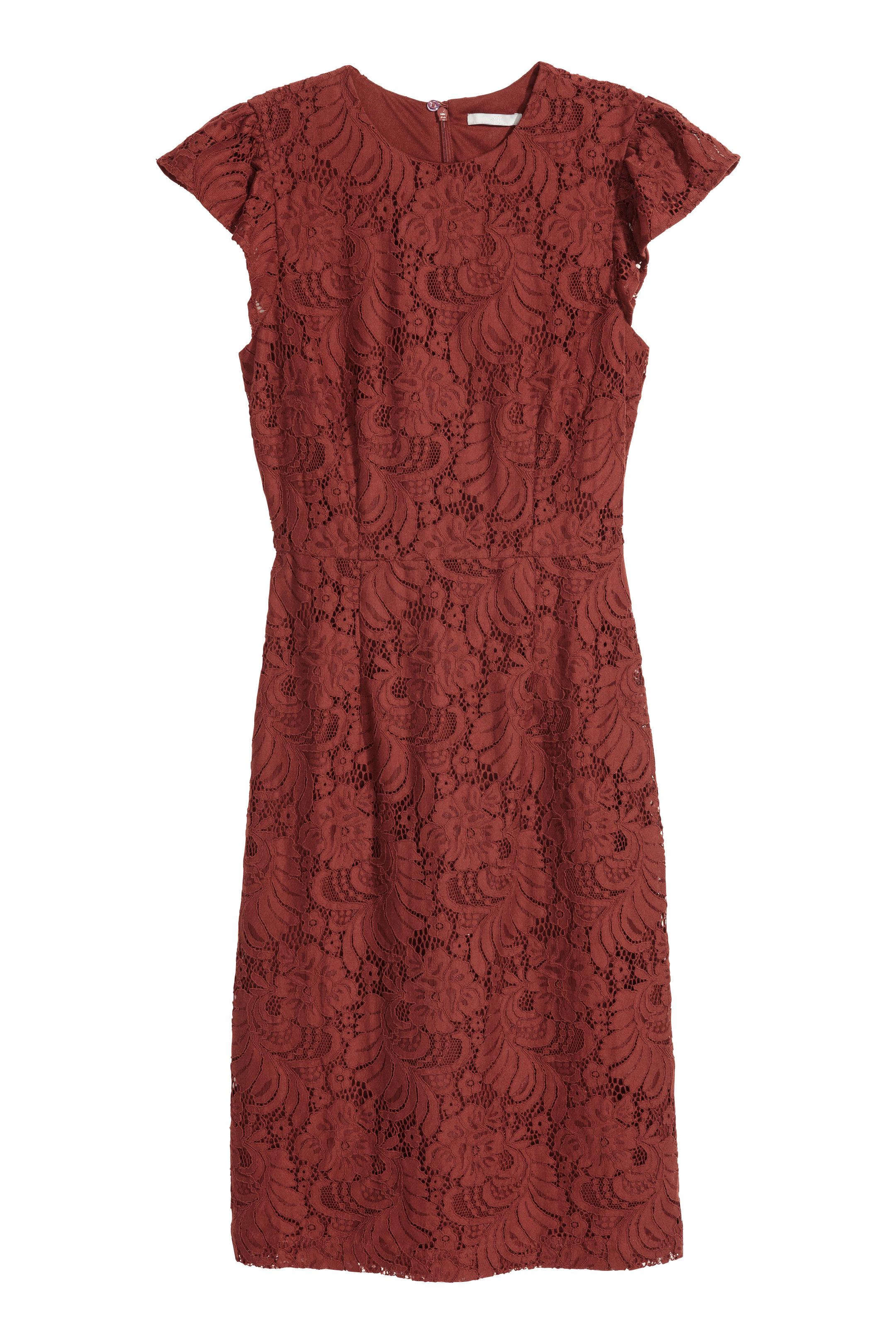 Платье H&M р. 34 Коричневый (4065342246)