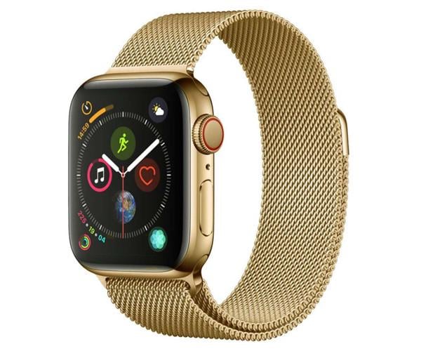 Ремешок Milanese Loop для Apple Watch 42/Apple Watch 44 мм Золотой (14889)