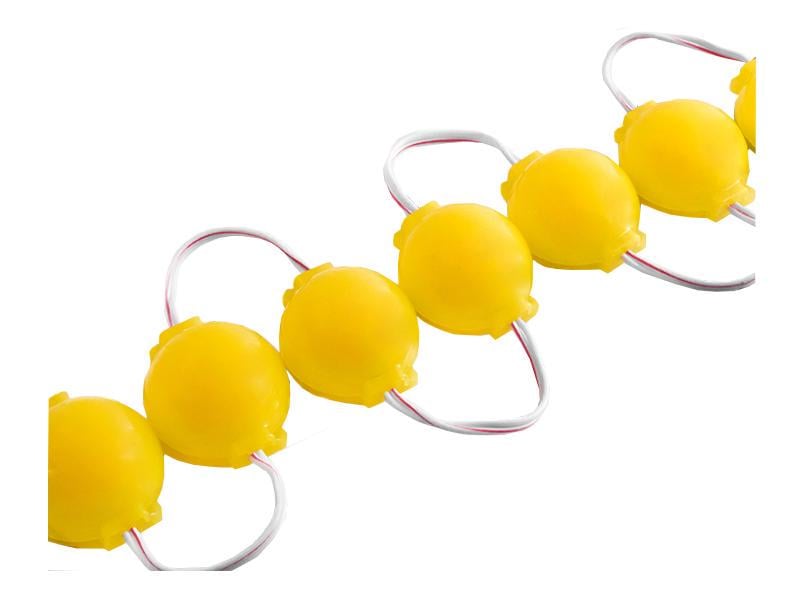 Модуль світлодіодний LEDUA СОВ 12V 2W 36x36 мм Жовтий (3179) - фото 2