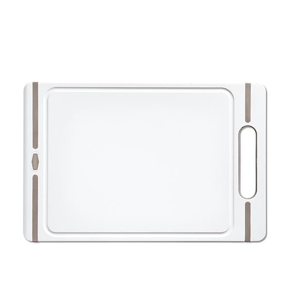 Кухонна дошка STEFANPLAST Italian Chef L 34x22 см Біло-сірий (51412) Кухонна дошка STEFANPLAST Italian Chef L 34x22 см Біло-сірий (51412)