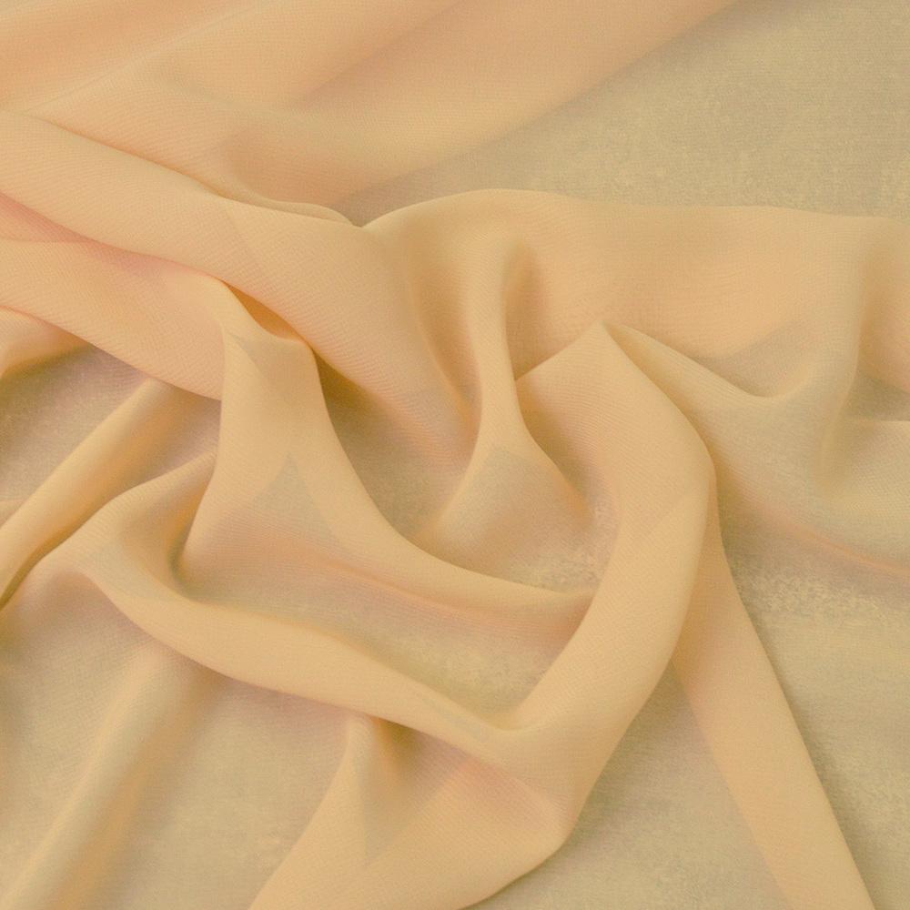 Ткань шифон Мульти Светлый кемел (16313)