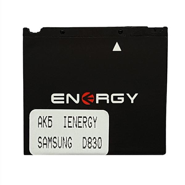 Аккумулятор iENERGY для SAMSUNG D830 (690 mAh)