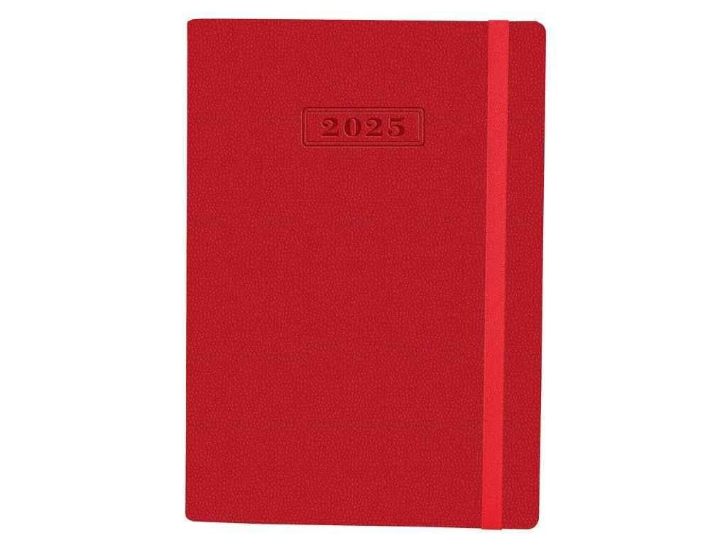 Блокнот Optima А5 NAMIB з гумкою 352 арк. Червоний (1096138)