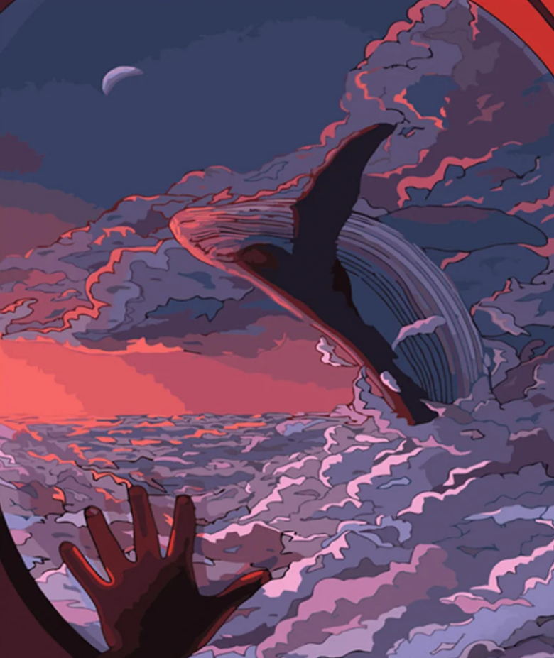 Картина по номерам Strateg Небесные касатки 40x50 см (GS574)