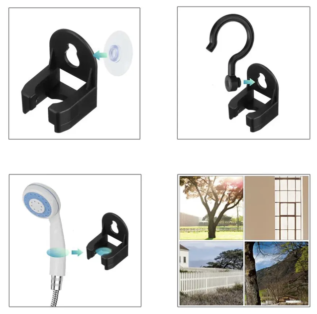 Портативний душ для кемпінгу з помпою на акумуляторі - фото 3