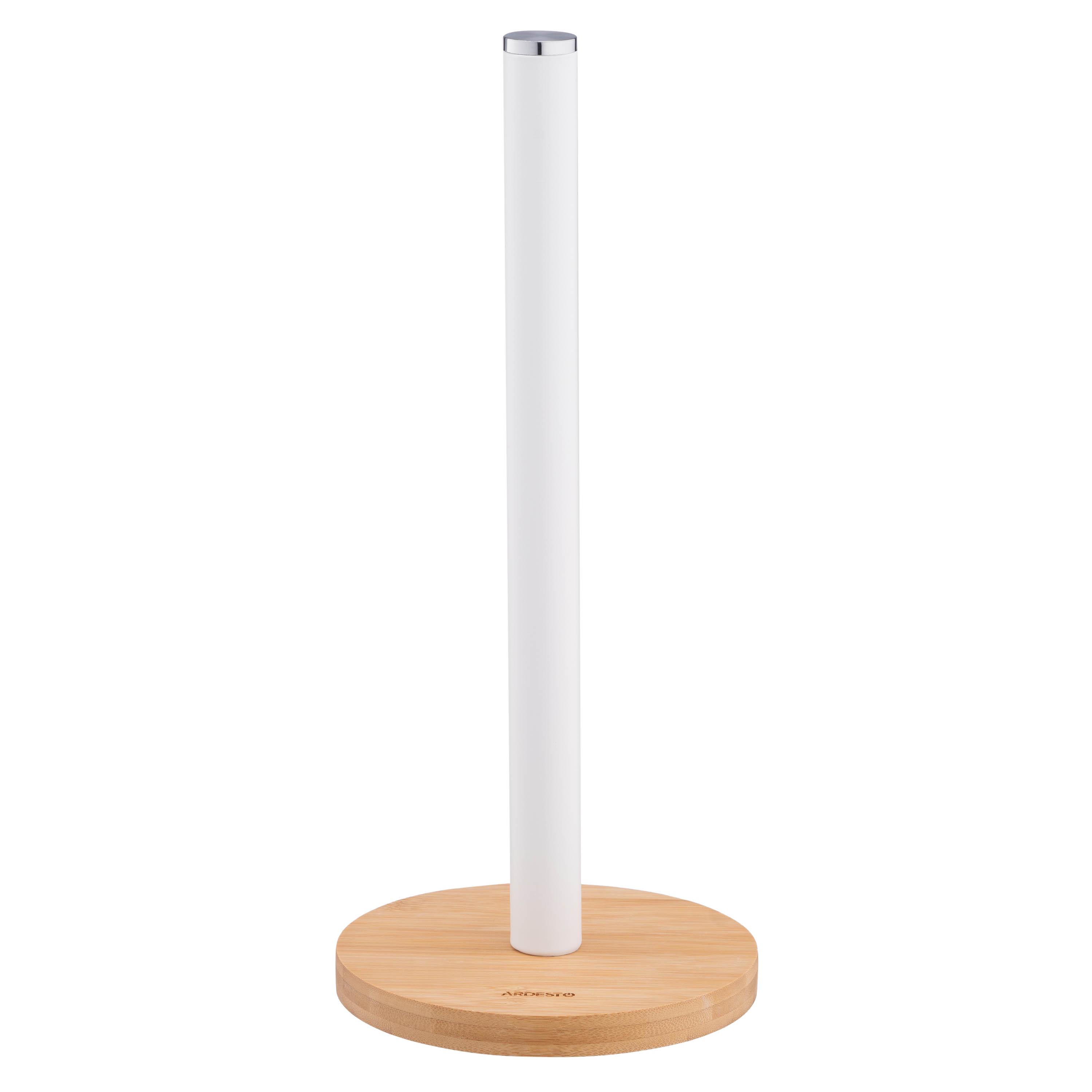 Тримач для паперових рушників Ardesto Midori 15x34 см Білий (AR0913WB)