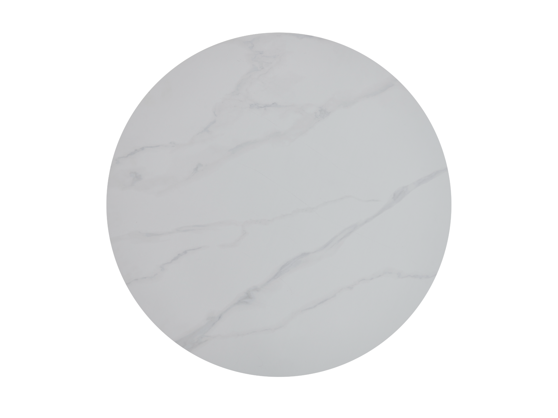 Обеденный стол круглый Vetro Mebel T-325 900/760 мм Касса вайт/белый (28830677) - фото 2