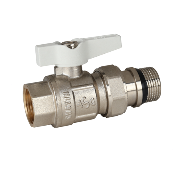 Кран з американкою ASG+ 1/2 ВЗ прямий латунь (6553033) Кран з американкою ASG+ 1/2 ВЗ прямий латунь (6553033)