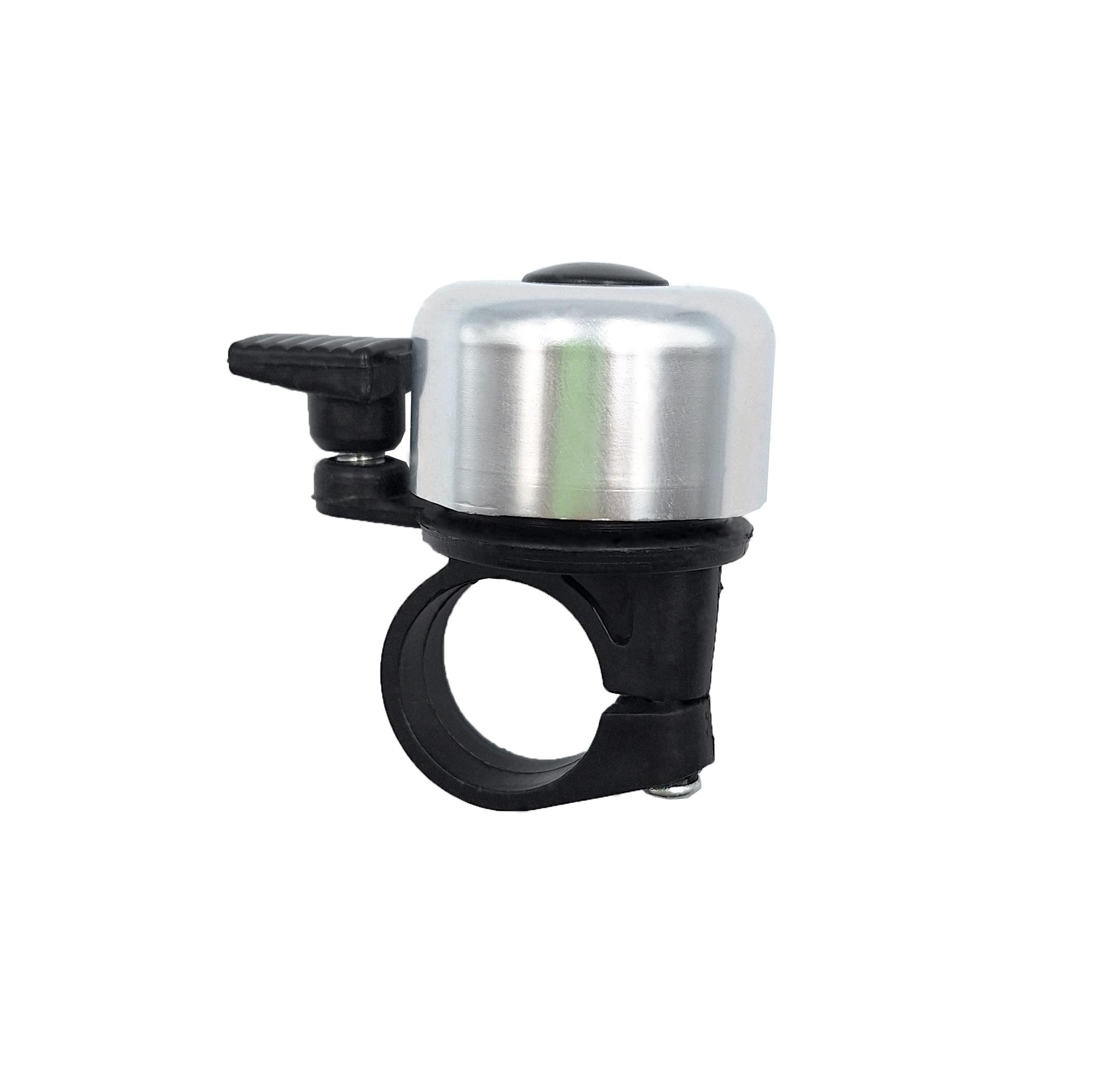 Дзвінок велосипедний алюмінієвий бочонок Срібний (G0000143) - фото 2 Дзвінок велосипедний алюмінієвий бочонок Срібний (G0000143) - фото 2