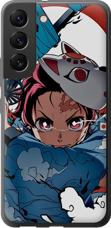 Чехол на Samsung Galaxy S22 Танджиро Камадо (5574u-2494-42517)