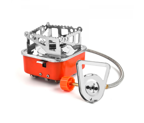 Пальник газовий туристичний VOLTRONIC K-202 з п'єзопідпалом та захистом від вітру