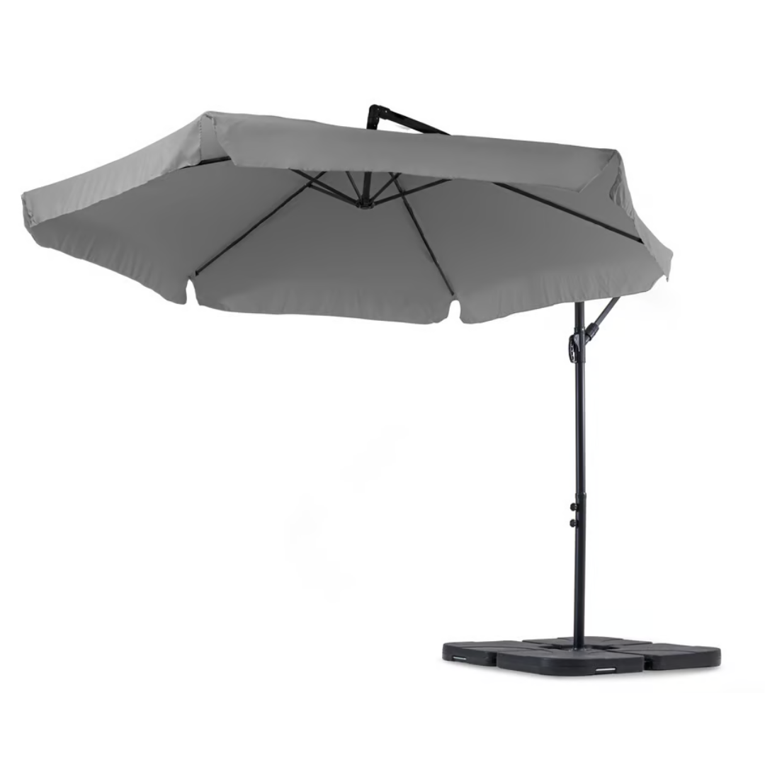 Зонтик садовый Di Volio EMPOLI 350 см и основа садового зонтика Серый (1631) - фото 5