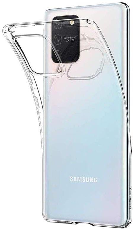 Прозрачный Чехол Samsung Galaxy S10 Lite (ультратонкий силиконовый) (14034)