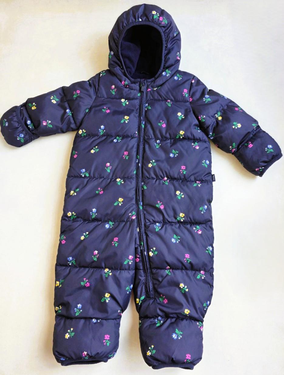 Комбинезон зимний для девочек GAP на флисе 80-86 см 18-24 месяцев (129795)