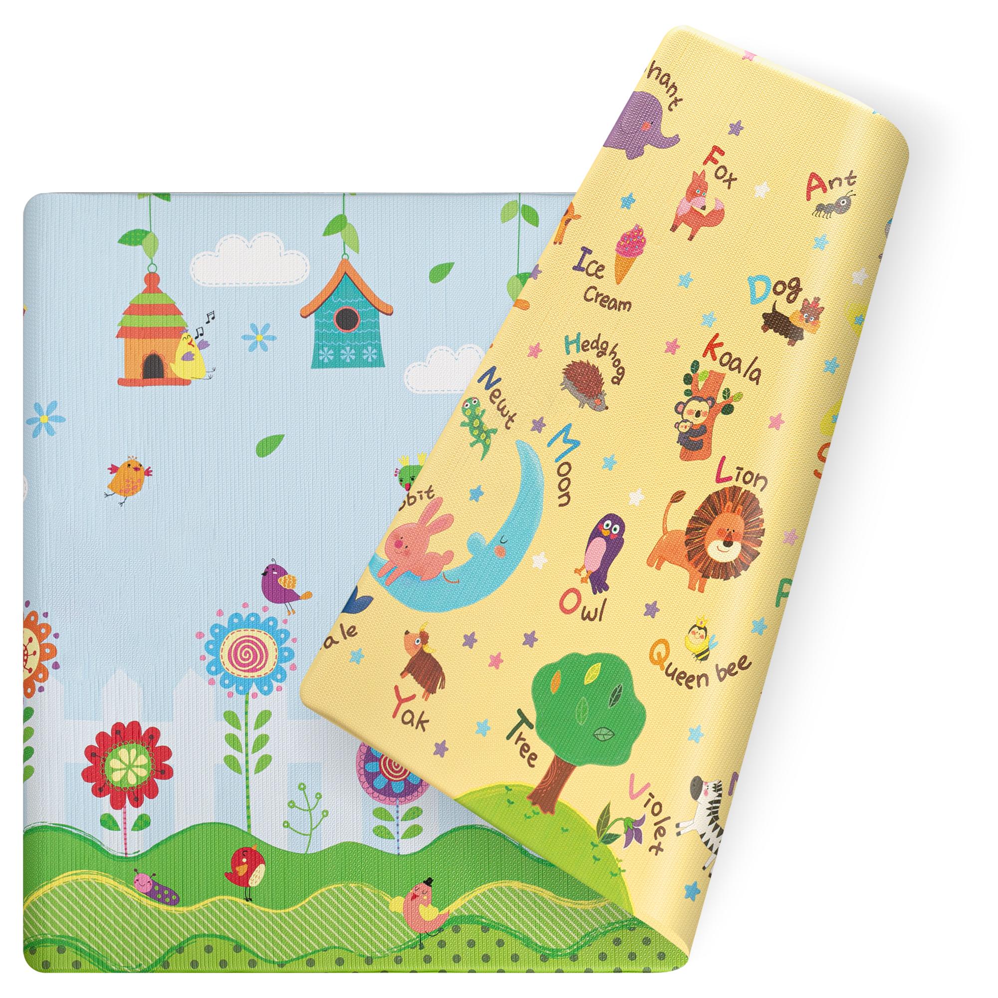 Коврик детский двосторонний Mealux Carpet C02 (KD - MA02)