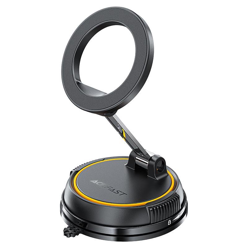 Автодержатель для телефона Acefast D55 magnetic car holder for dashboard Black (6974316284338)