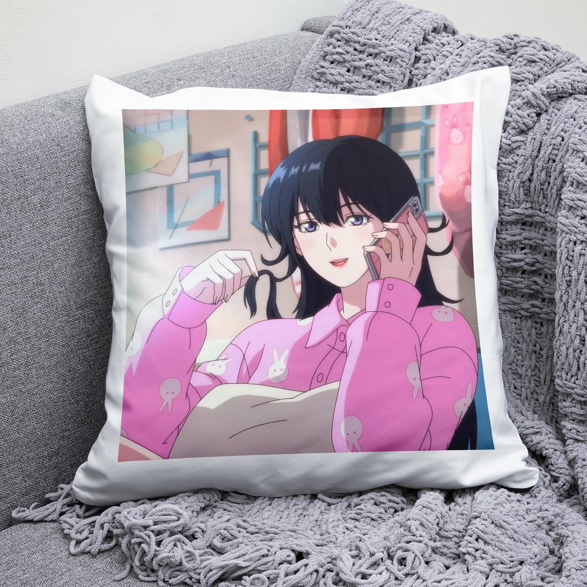 Плюшевая подушка квадрат с принтом аниме Aishang Ta de Liyou Li Shiya The Girl Downstairs