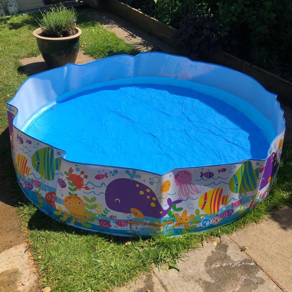 Бассейн каркасный детский Intex Подводный мир 183х38 см (28443566) - фото 3 Бассейн каркасный детский Intex Подводный мир 183х38 см (28443566) - фото 3