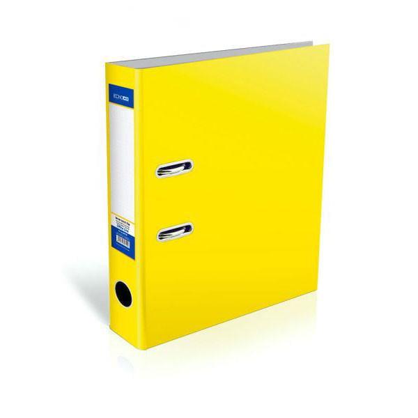 Папка-реєстратор Economix A4 70 мм поліпропілен Жовтий (E39721-05) - фото 1 Папка-реєстратор Economix A4 70 мм поліпропілен Жовтий (E39721-05) - фото 1