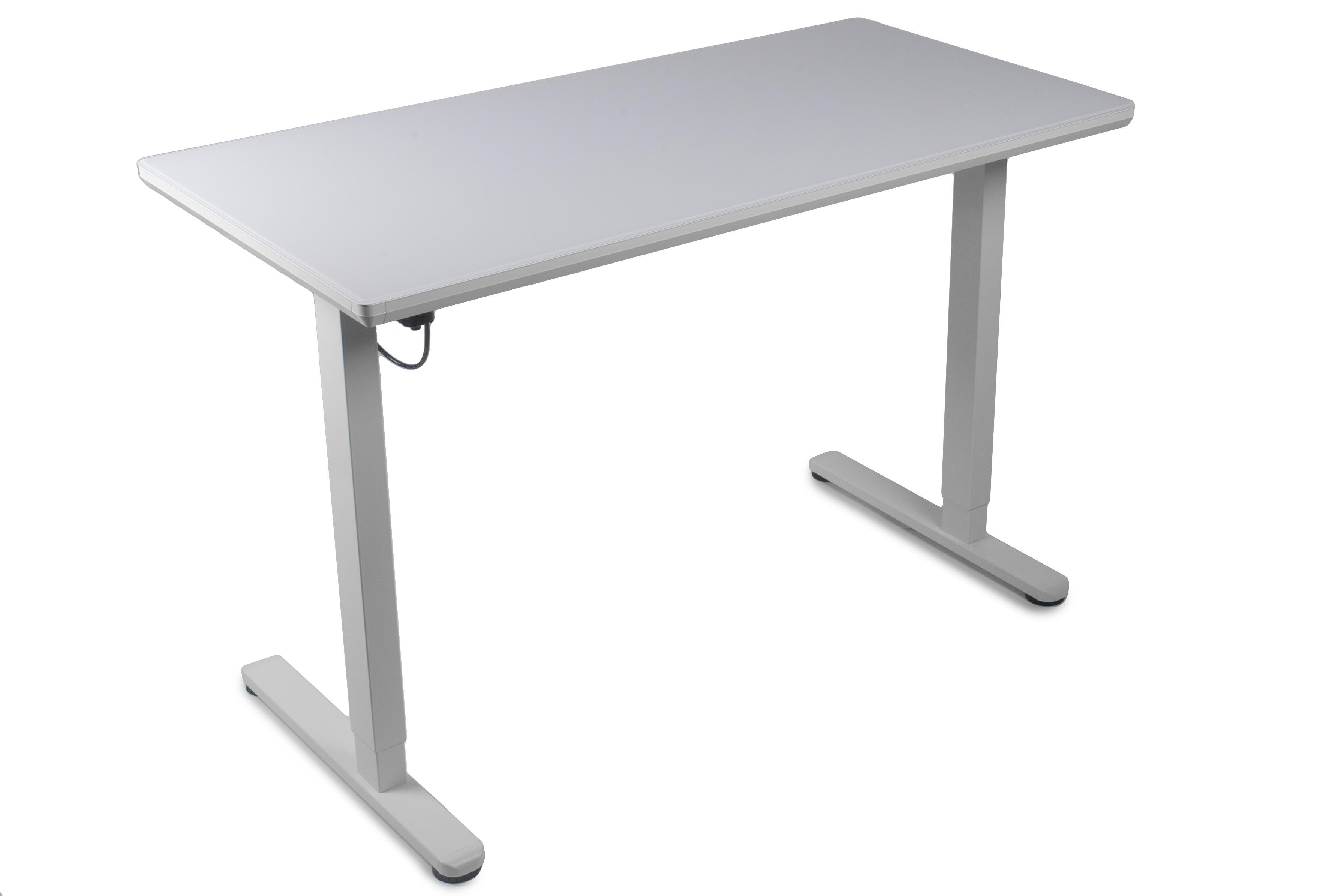 Стіл регульований Barsky StandUp white glass BST-12new 1200x600 мм (24767594) - фото 3 Стіл регульований Barsky StandUp white glass BST-12new 1200x600 мм (24767594) - фото 3