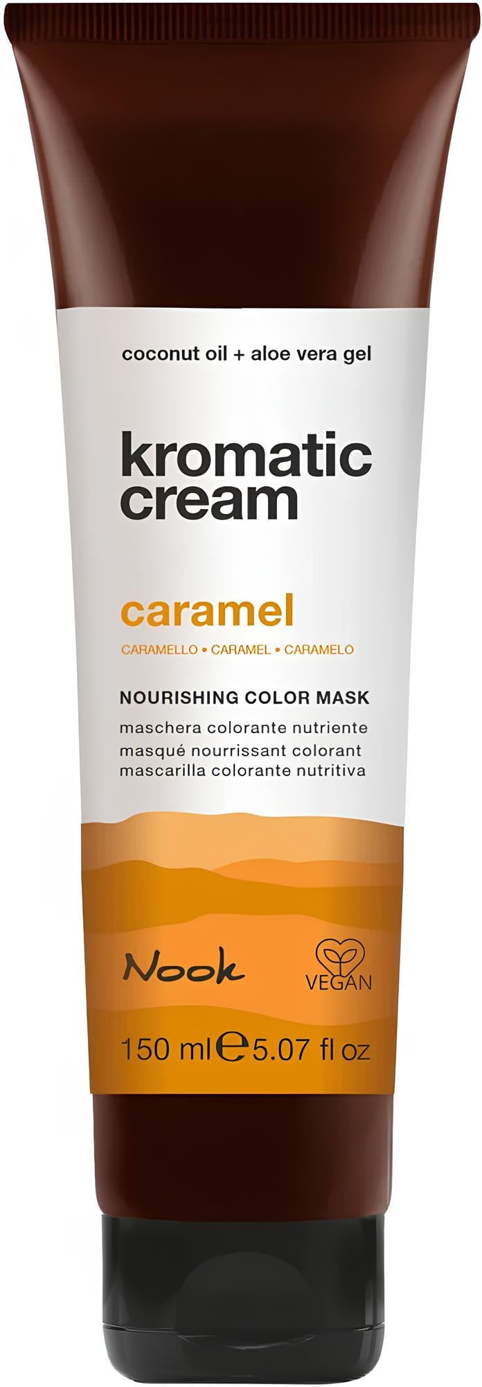 Питательная тонирующая маска Nook Cosmetics KROMATIC CREAM Nourishing Color Mask 150 мл Caramel