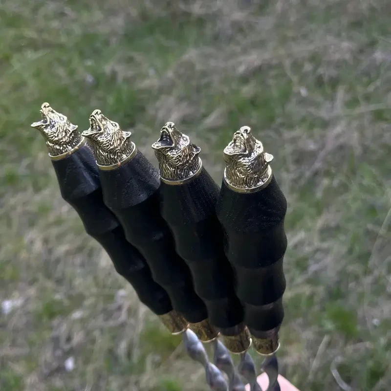 Шампура із нержавіючої сталі ручної роботи SKK57 Ведмідь 4 шт. (2625062485) - фото 2 Шампура із нержавіючої сталі ручної роботи SKK57 Ведмідь 4 шт. (2625062485) - фото 2