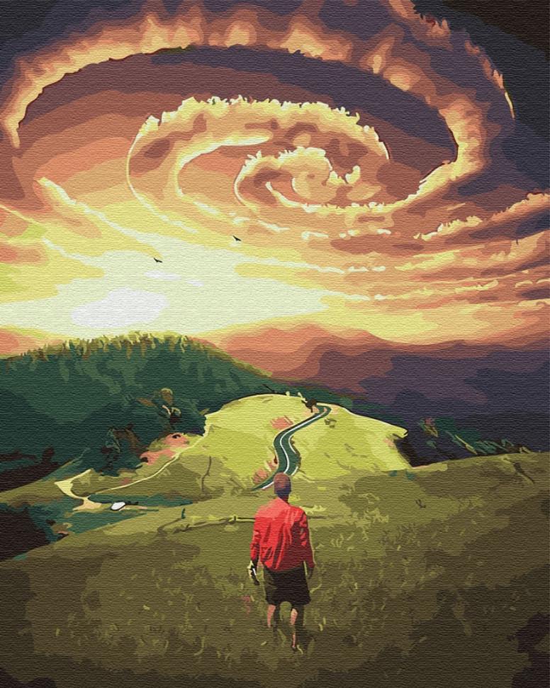 Картина по номерам Brushme Путь странника (GX30580) Картина по номерам Brushme Путь странника (GX30580)