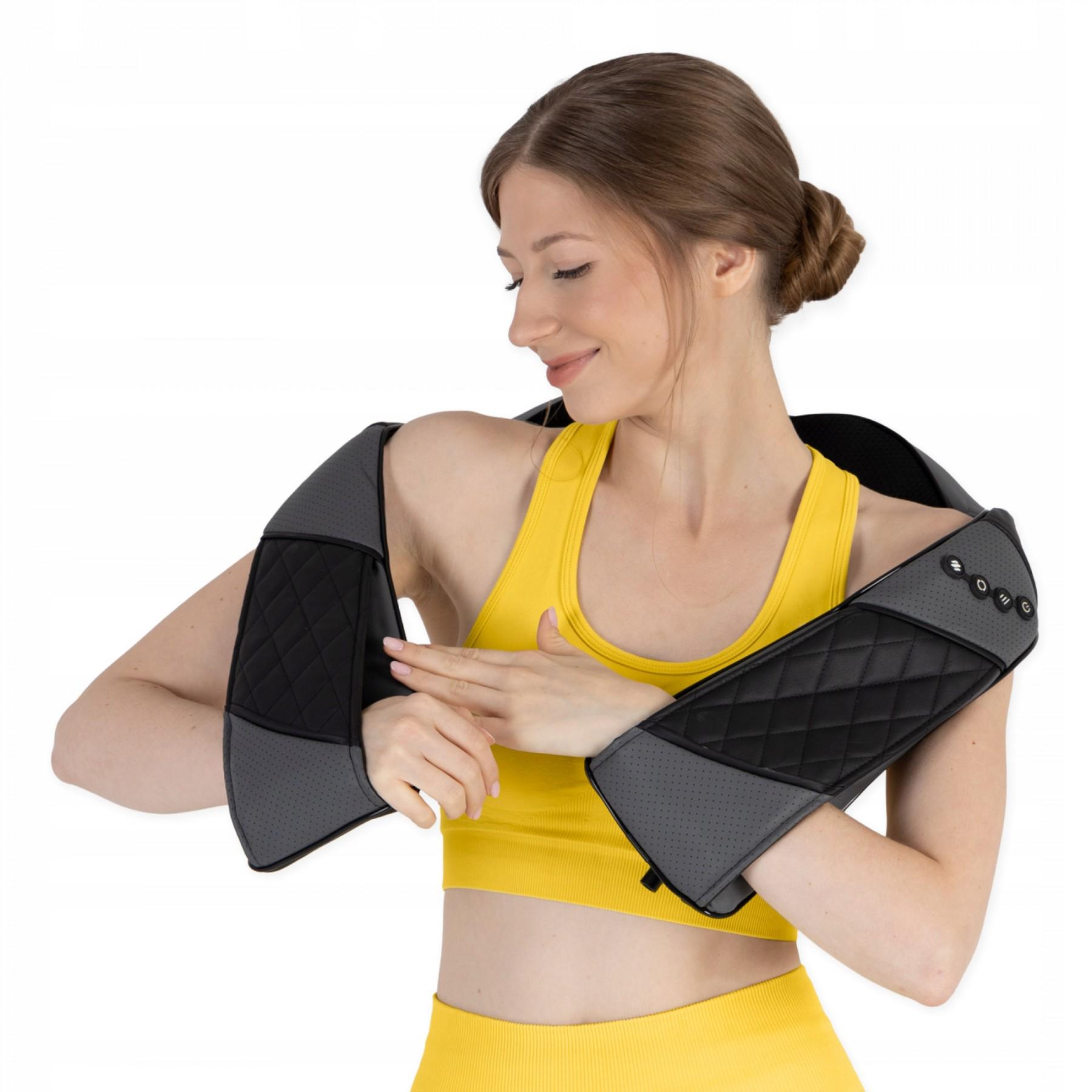 Массажер 4fizjo Shiatsu Luxury+ для шеи и спины Grey (4FJ0563) - фото 5 Массажер 4fizjo Shiatsu Luxury+ для шеи и спины Grey (4FJ0563) - фото 5