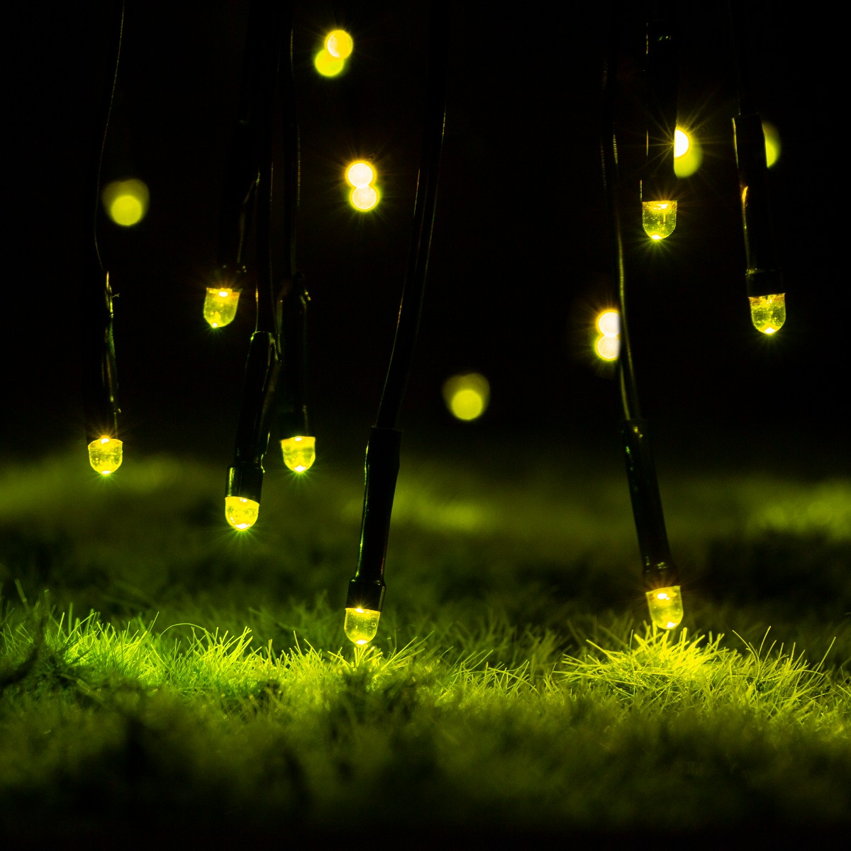 Гирлянда солнечная Lumiled ORNIS 7 LED-диодов эффект светлячков теплый свет 3000K/IP44