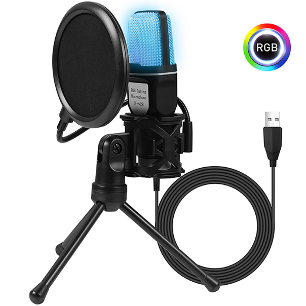 Микрофон YANMAI с RGB-подсветкой (SF666R) - фото 11 Микрофон YANMAI с RGB-подсветкой (SF666R) - фото 11