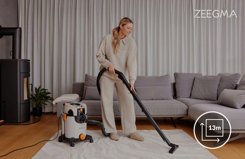 Моющий пылесос Zeegma Zonder Wash Grey (67387) - фото 6 Моющий пылесос Zeegma Zonder Wash Grey (67387) - фото 6