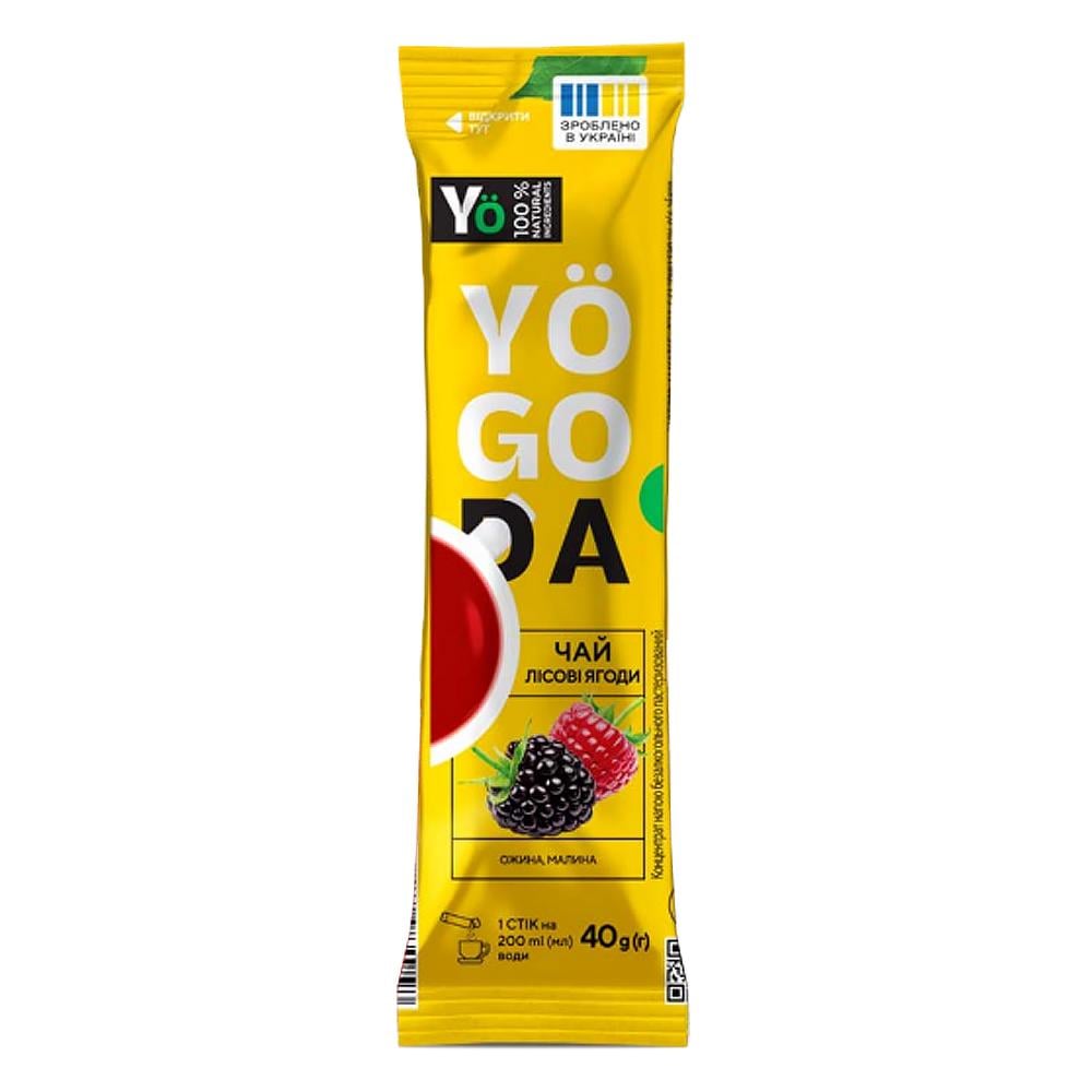 Напиток концентрированный YOGODA Чай Лесные Ягоды 40 г 12 шт. (28055352)