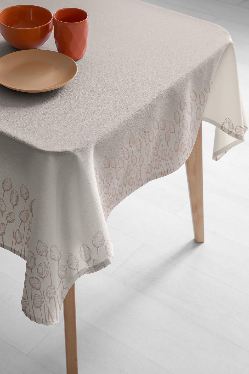 Скатерть Lotus Home Тюльпаны 140x140 см (26209892)