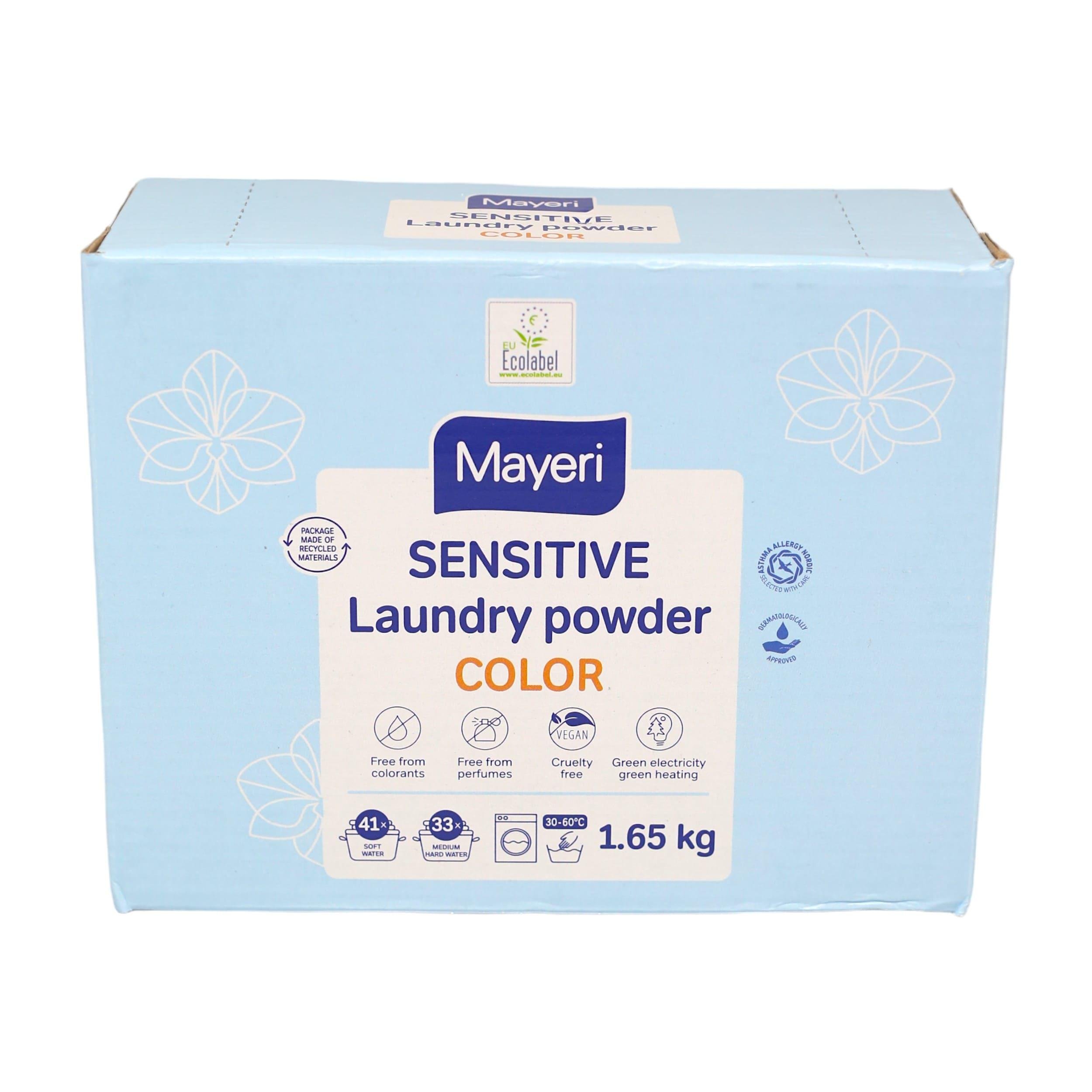 Порошок для прання Mayeri Sensitive Color 1,65 кг 41 прання (НФ-00006205)