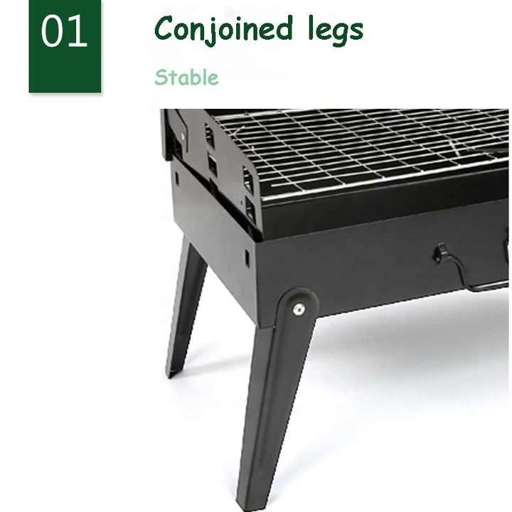 Мангал гриль для шашлыка раскладной с решеткой/вилкой и лопаткой - фото 7 Мангал гриль для шашлыка раскладной с решеткой/вилкой и лопаткой - фото 7