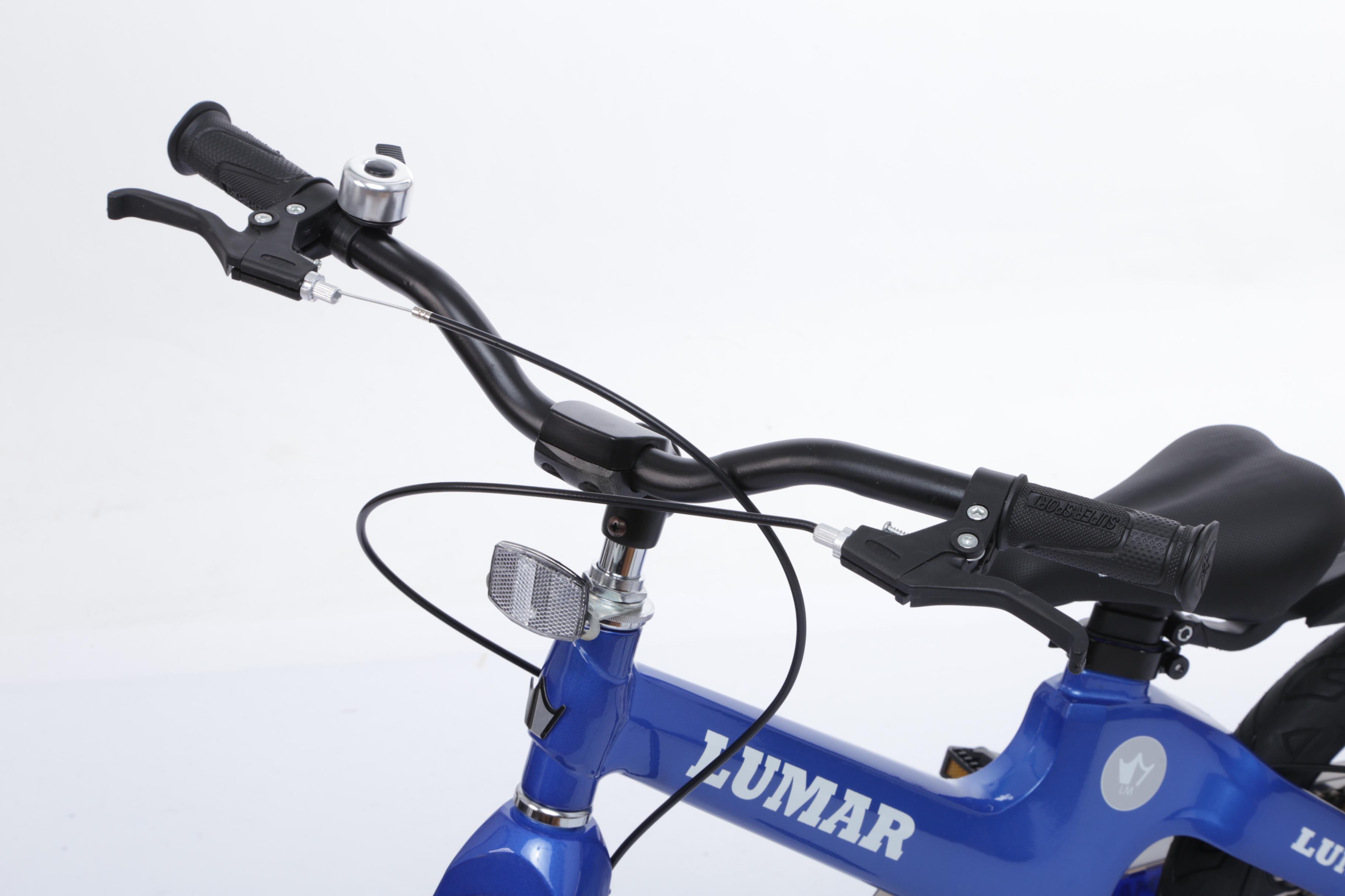 Магнієвий дитячий велосипед LUMAR 16'' Синій перламутр (1604) - фото 10