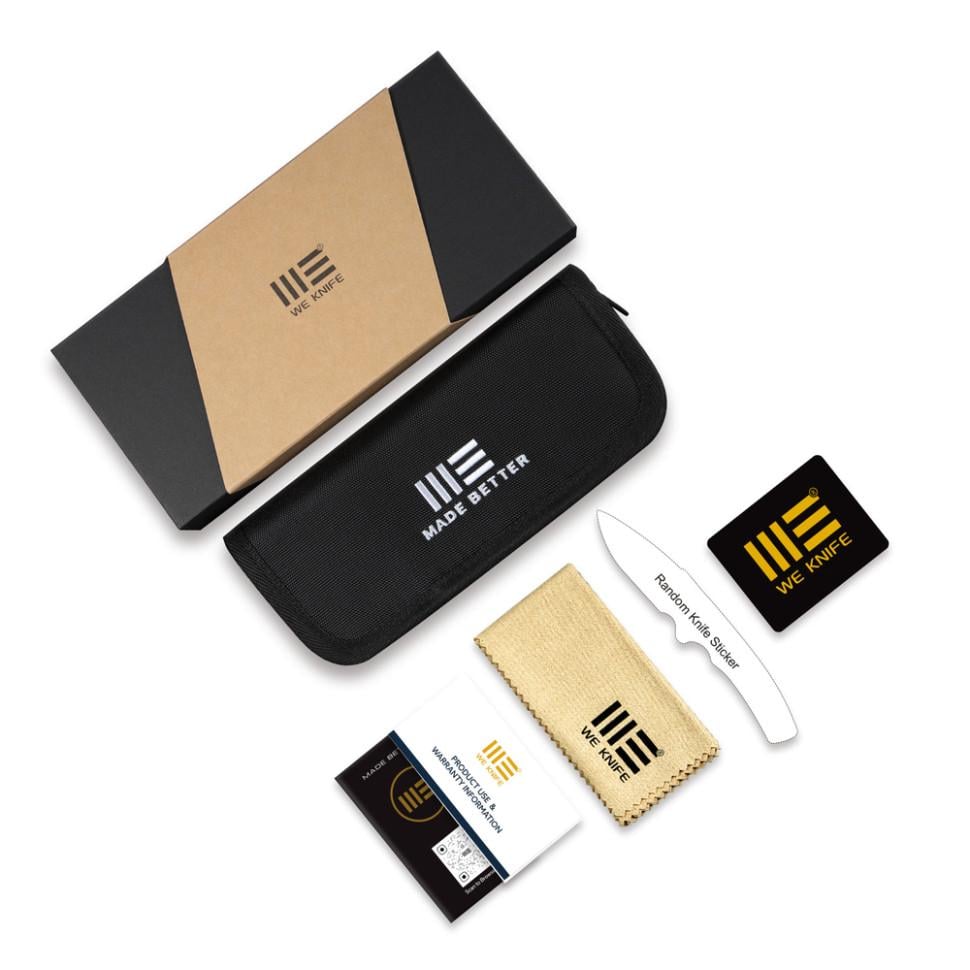 Туристичний ніж кишеньковий складаний Weknife Nightblade WE22046-3 Dark Grey (54799) - фото 9