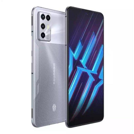 Смартфон ZTE Nubia Red Magic 6R 12/256 Gb Silver - фото 2 Смартфон ZTE Nubia Red Magic 6R 12/256 Gb Silver - фото 2